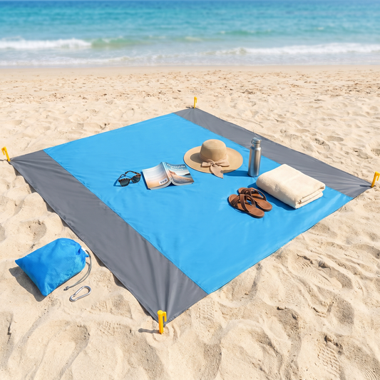 EliteBeach™ Sandproof Waterproof Beach Blanket
