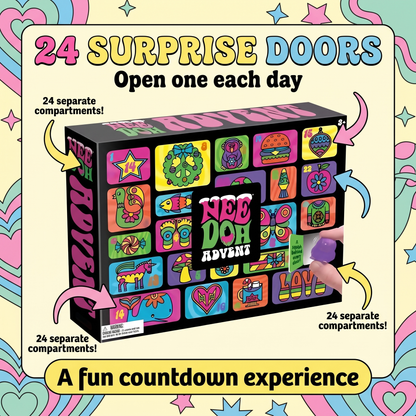 NeeDoh Advent – 24 Days of Squishy Surprises