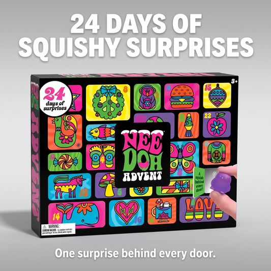 NeeDoh Advent – 24 Days of Squishy Surprises