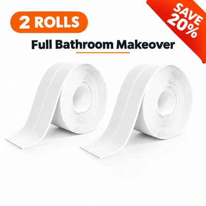 2 rolls caulk tape - Full Bathroom Makeover