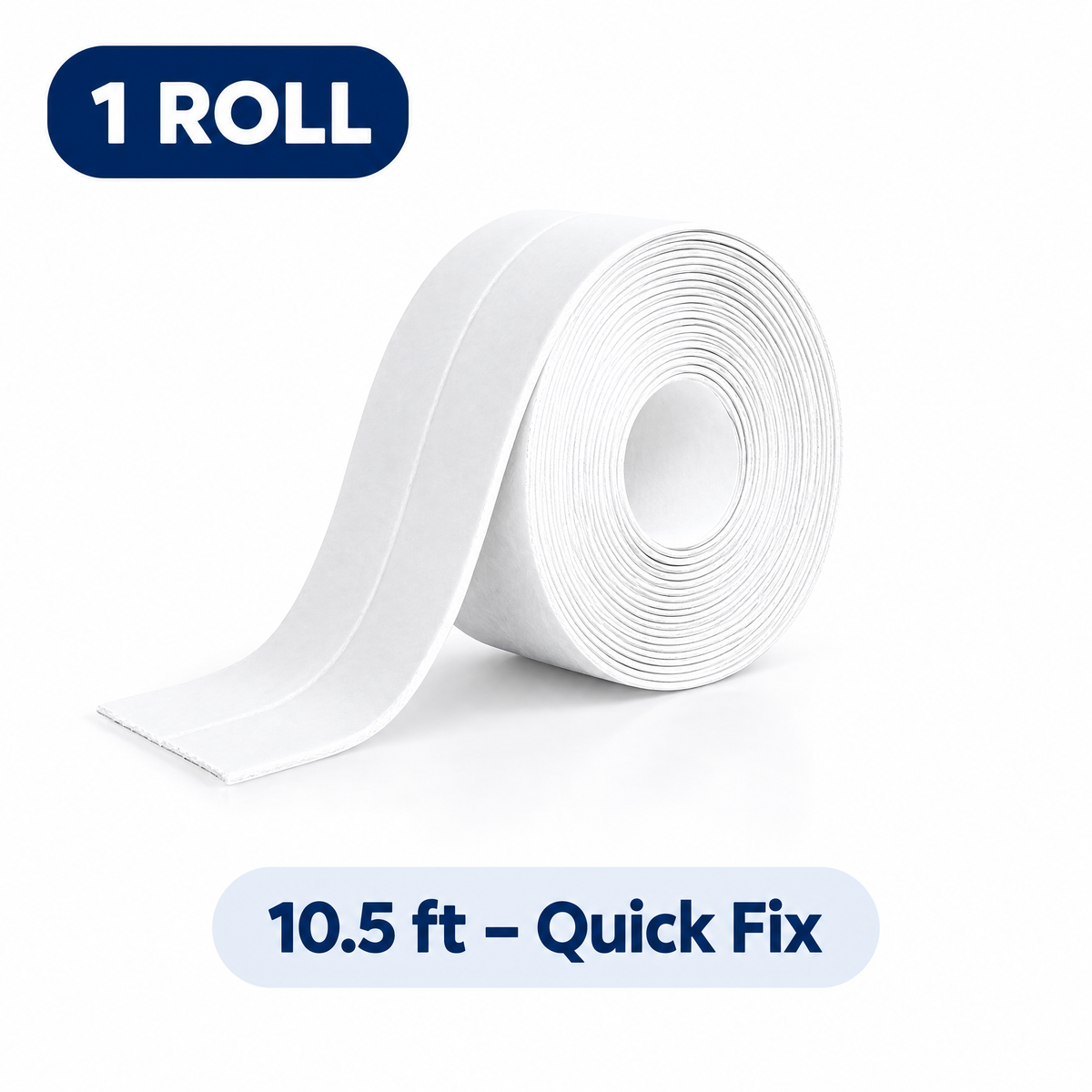 1 roll caulk tape - Quick Fix