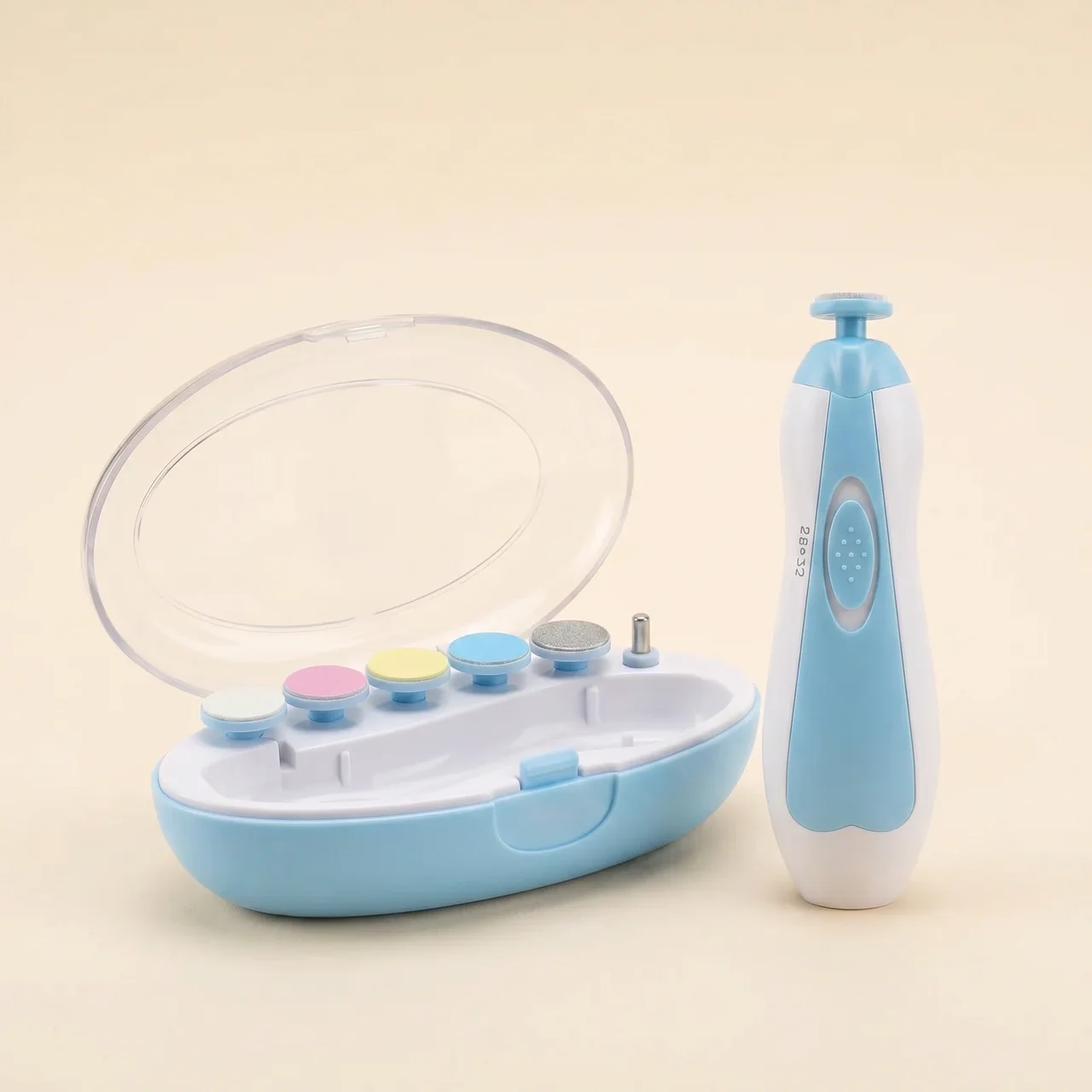 Elite Electric Baby Nail Trimmer — Safe Nail File for Newborns & Infants