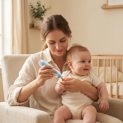 Elite Electric Baby Nail Trimmer — Safe Nail File for Newborns & Infants