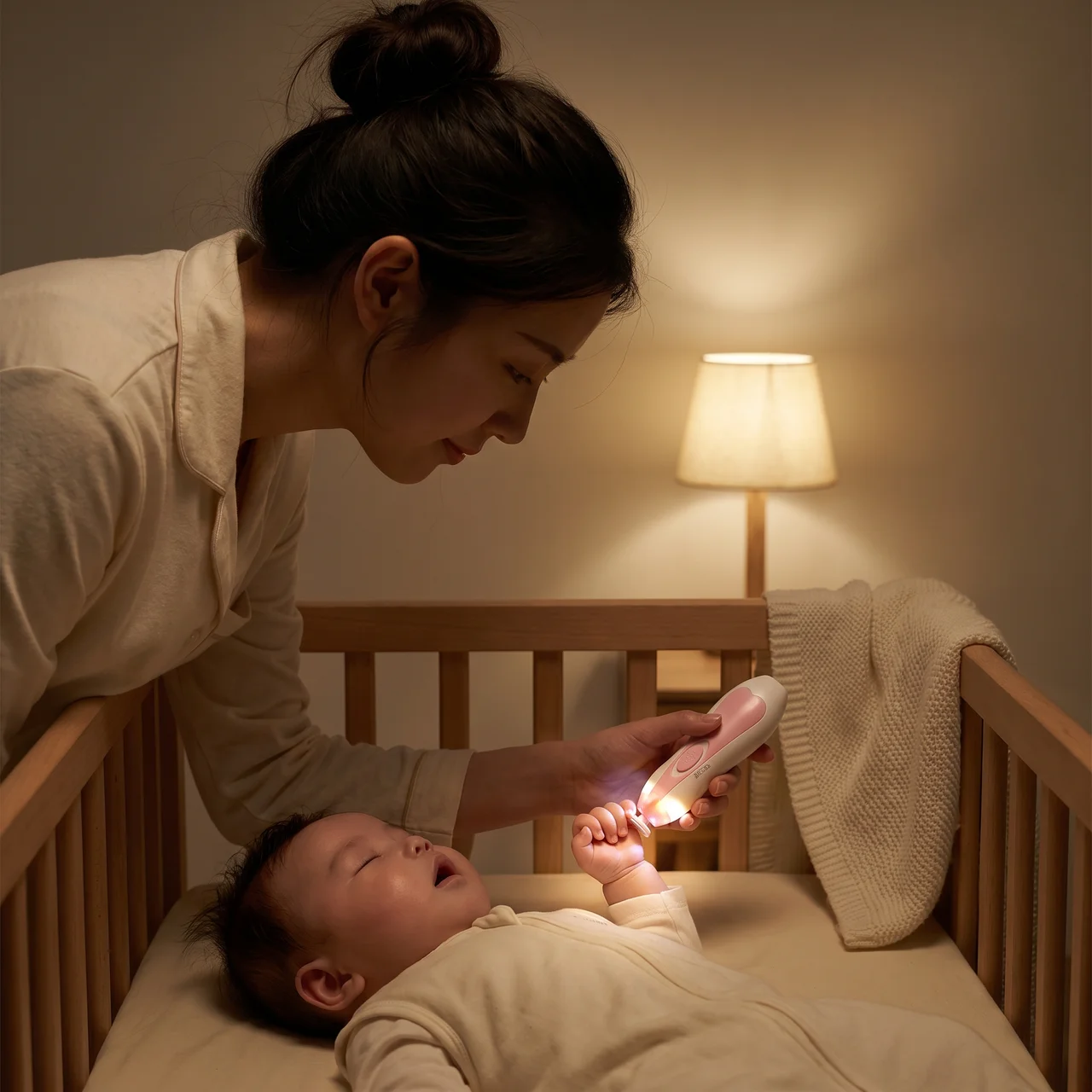 Elite Electric Baby Nail Trimmer — Safe Nail File for Newborns & Infants