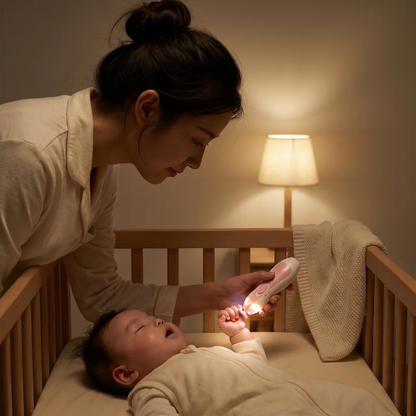 Elite Electric Baby Nail Trimmer — Safe Nail File for Newborns & Infants