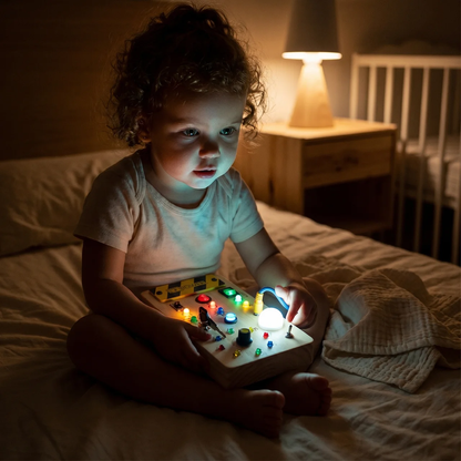 Elite Montessori Switch Board — Sensory Light Switch Toy for Toddlers 1-3