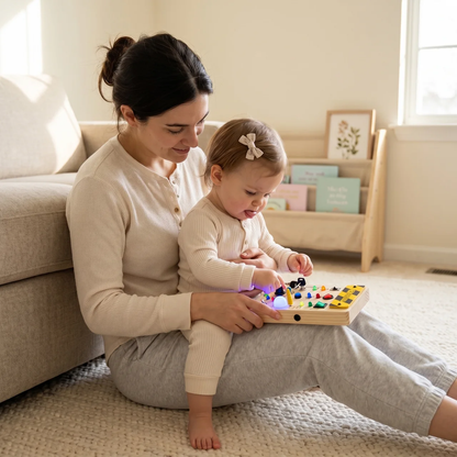 Elite Montessori Switch Board — Sensory Light Switch Toy for Toddlers 1-3