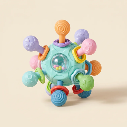 Elite Sensory Teething Toy — Soft Silicone Teether for Babies