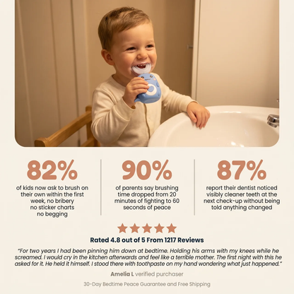 Elite U-Shaped Kids Toothbrush — 360° Automatic Brush for Toddlers & Kids