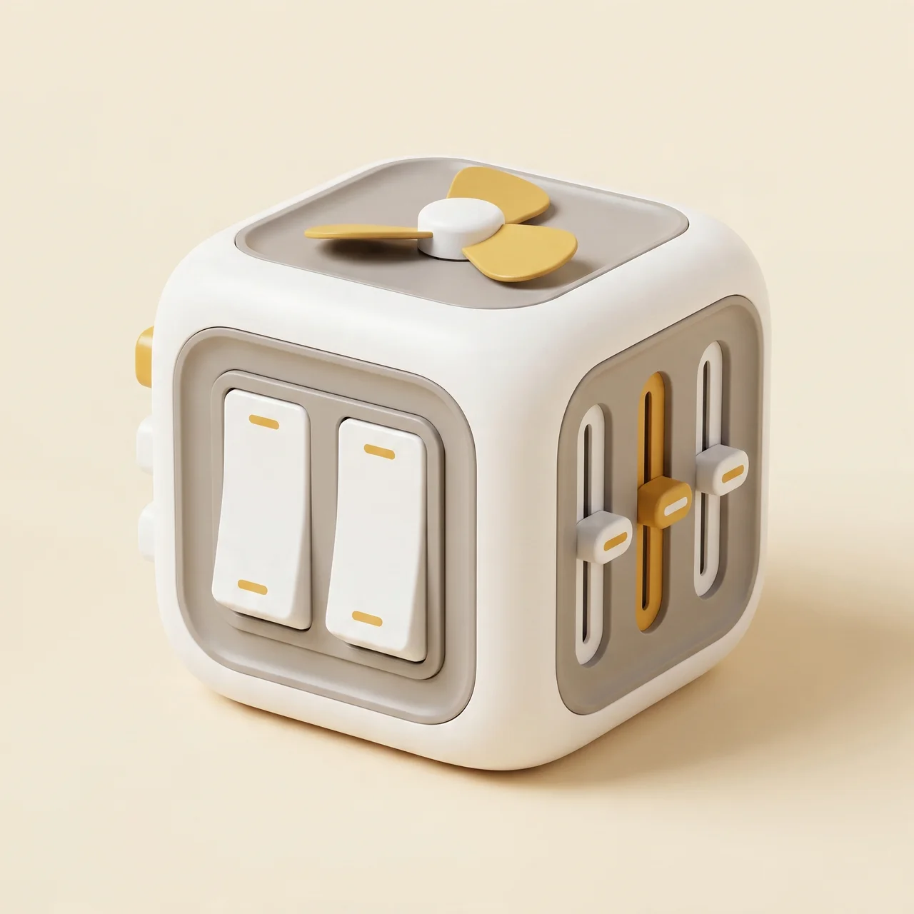 Elite Montessori Busy Cube — Sensory Activity & Fine Motor Toy for Toddlers