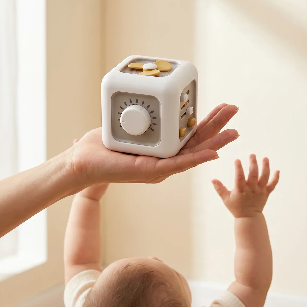 Elite Montessori Busy Cube — Sensory Activity & Fine Motor Toy for Toddlers