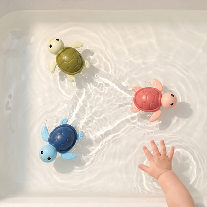 Elite Turtle Bath Toys 3-Pack — Floating Water Toys for Toddlers