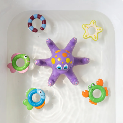 Elite Octopus Bath Toy — Floating Water Toy for Babies & Toddlers