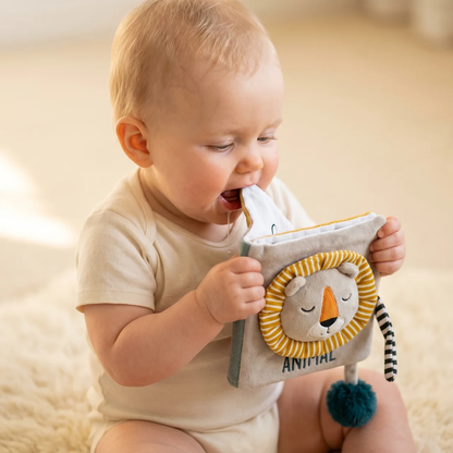 Elite Sensory Baby Books — Soft Crinkle Cloth Books for Infants