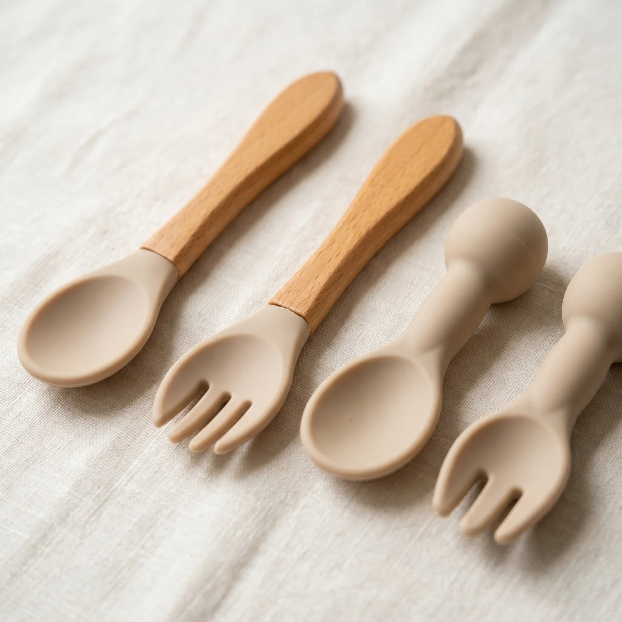 Elite Silicone Baby Feeding Set — Suction Plate, Bowl & Spoon for Toddlers