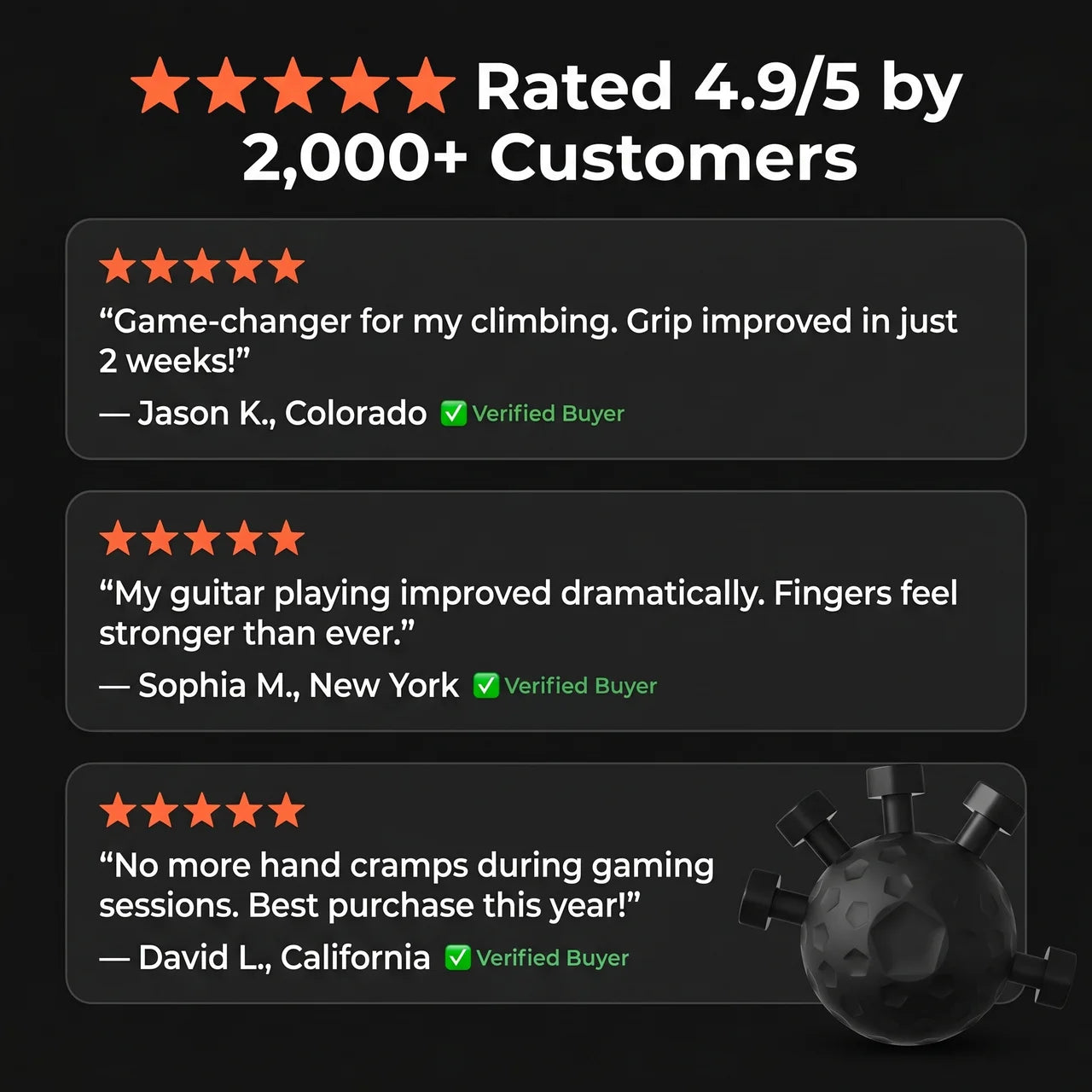 Elite Pro™ Finger & Grip Strengthener