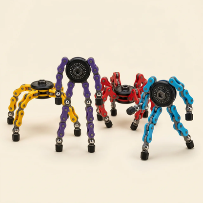 Elite Transformer Fidget Spinners 4-Pack — Sensory Stress Toy for Kids