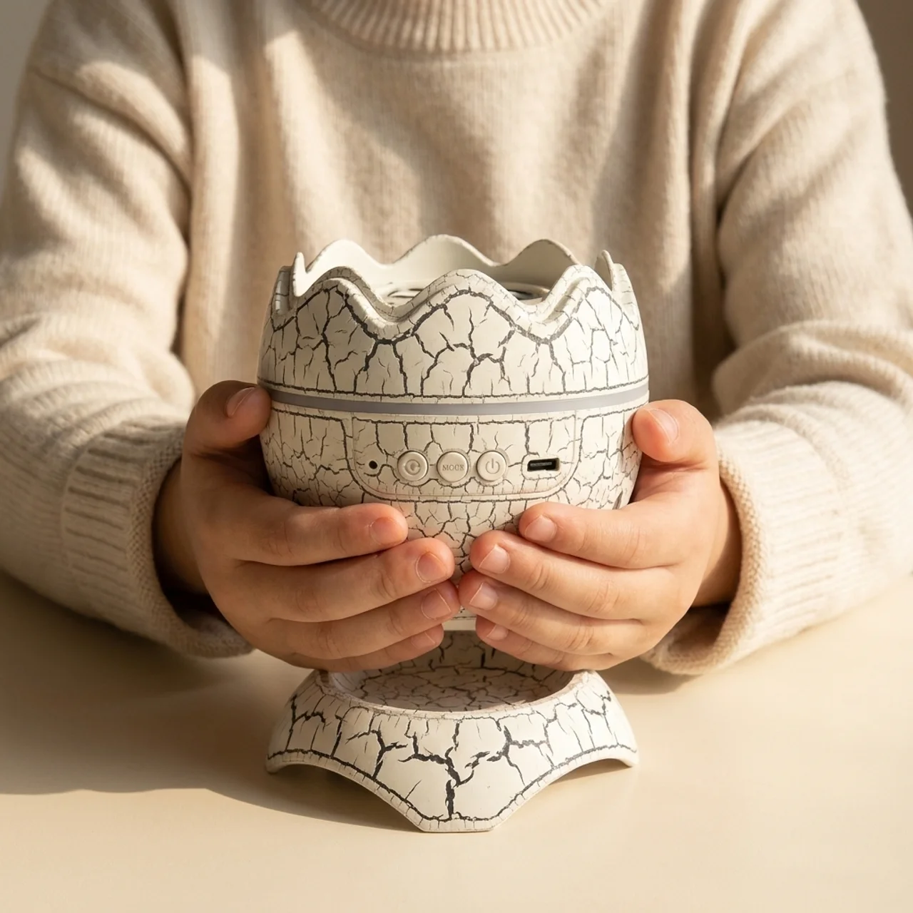 Elite Dinosaur Egg Galaxy Projector — Kids Night Light & Star Projector