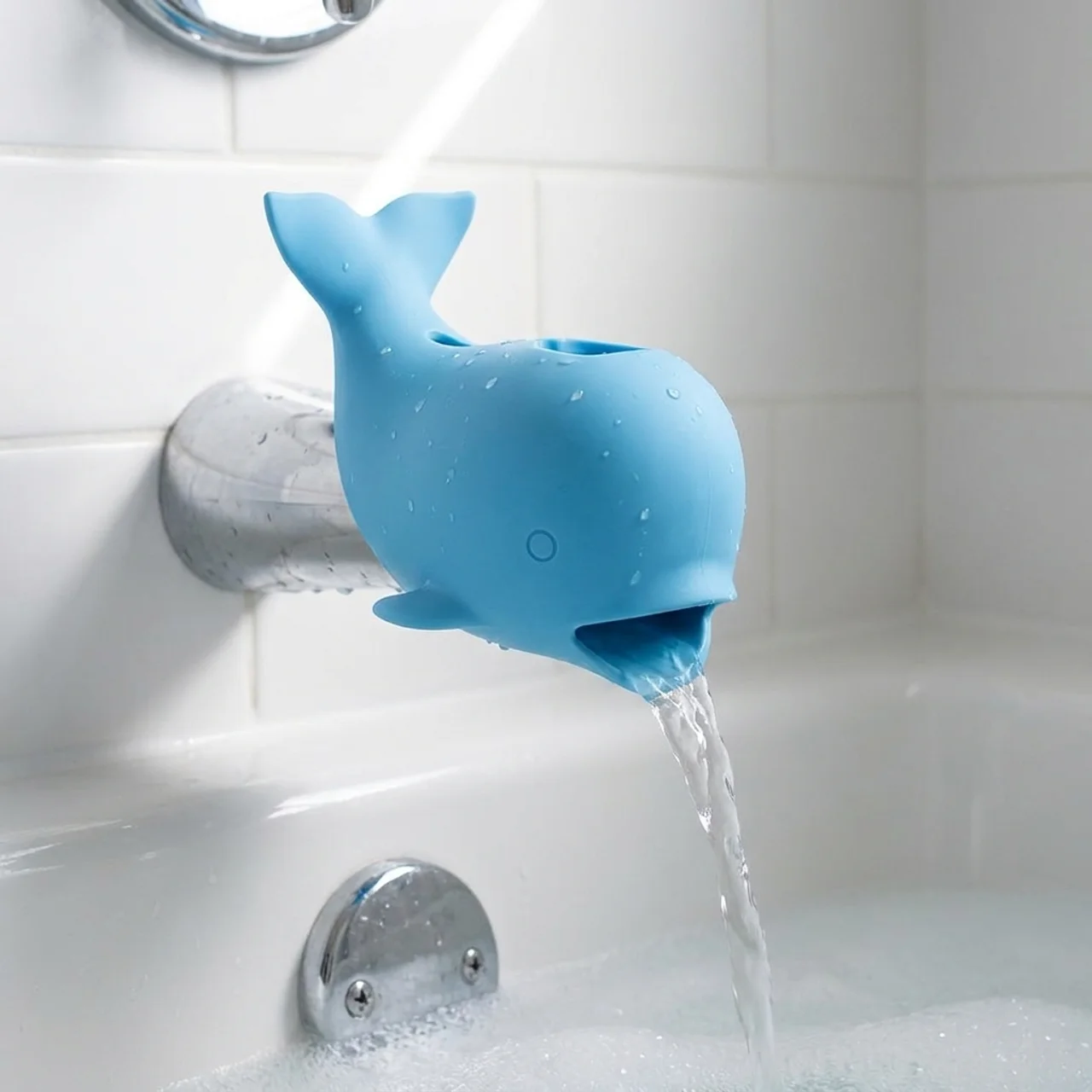 Elite Whale Faucet Cover — Soft Bath Spout Protector for Babies & Toddlers