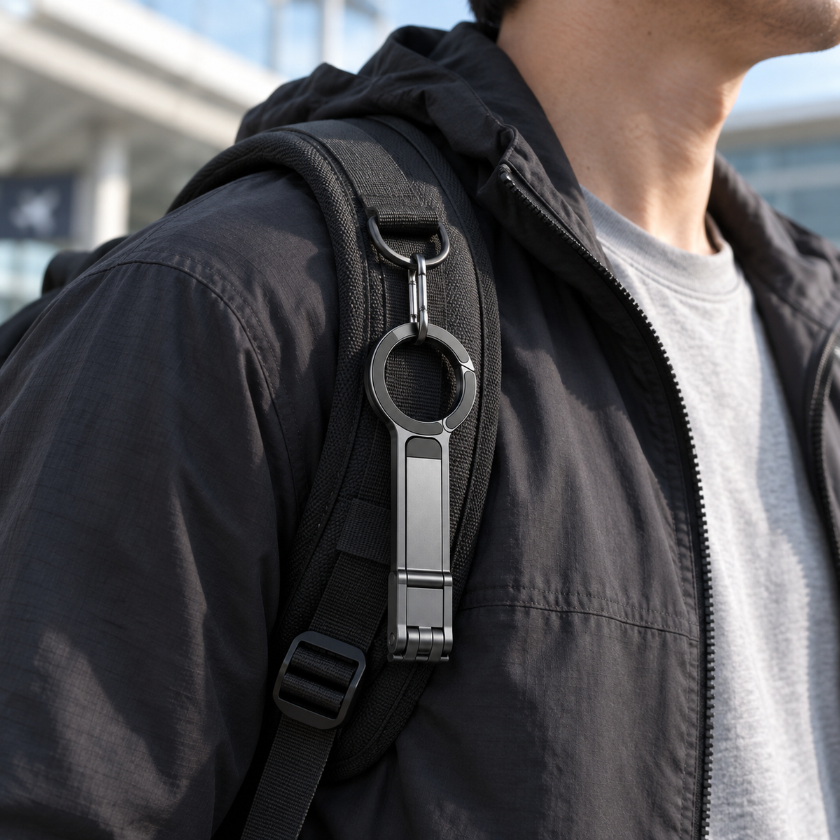 Magnetic MagSafe Phone Tripod & Grip – Foldable Hands-Free Stand for Filming & Calls