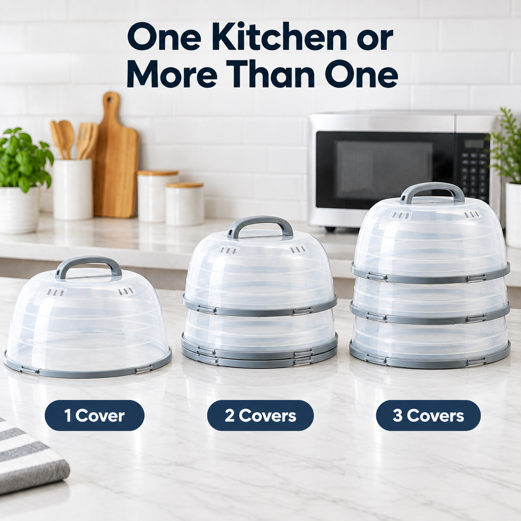 Collapsible Microwave Splatter Cover - variant guide