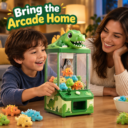 Mini Dinosaur Claw Machine for Kids - realistic hero