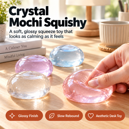 Crystal Mochi Squishy - squeeze action