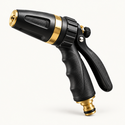 Heavy-duty metal garden hose nozzle product hero