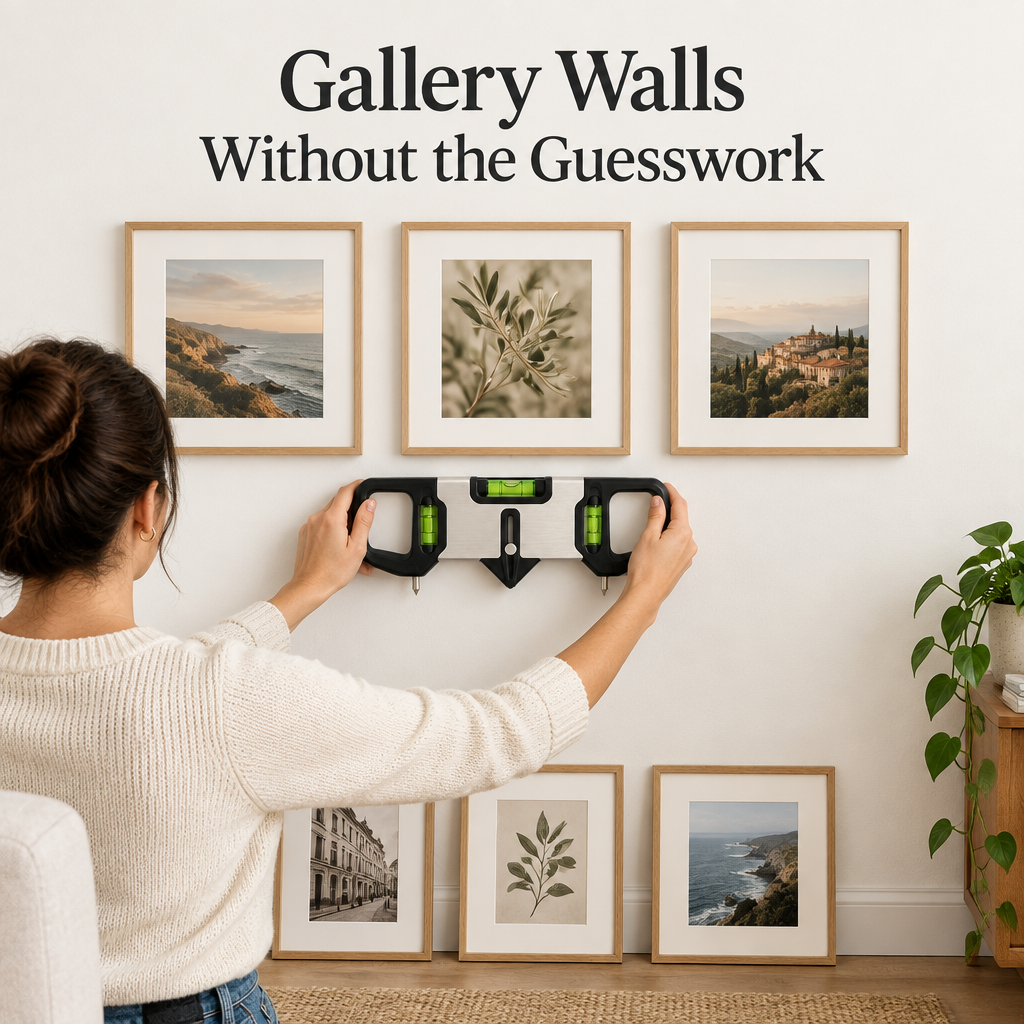 Picture Hanging Alignment Tool - real use cases