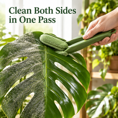 Double-Sided Plant Leaf Cleaning Tongs - premium hero