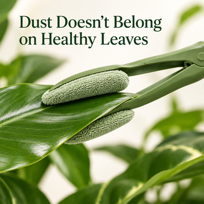 Double-Sided Plant Leaf Cleaning Tongs - real use