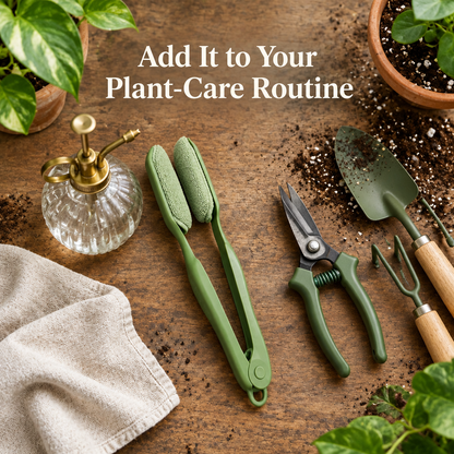 Double-Sided Plant Leaf Cleaning Tongs - lifestyle