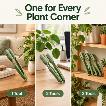 Double-Sided Plant Leaf Cleaning Tongs - variant guide