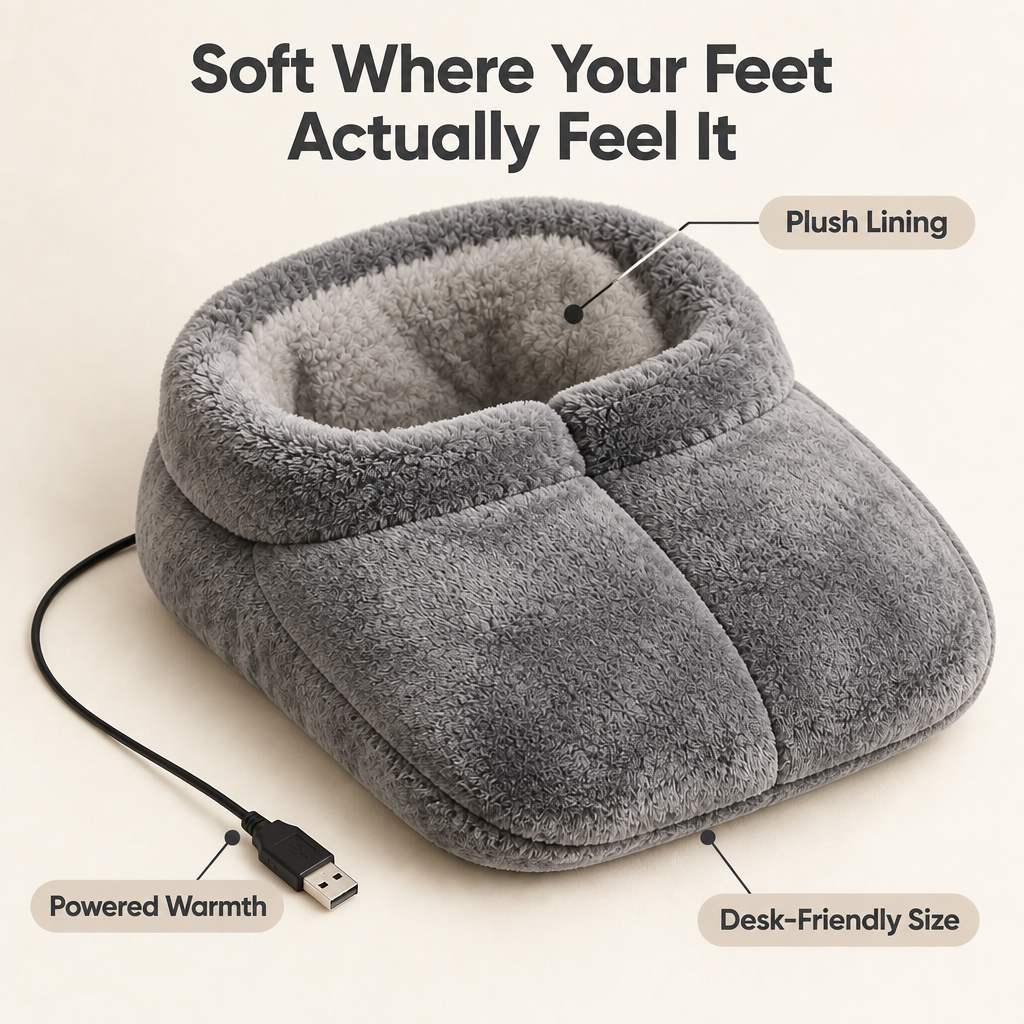 USB Foot Warmer Pad - feature detail