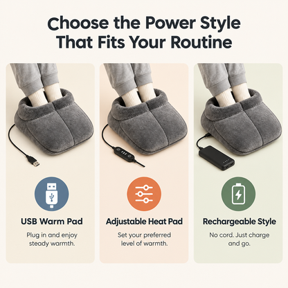 USB Foot Warmer Pad - variant guide