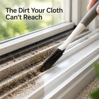 Window Track Cleaning Brush Set - real repair hero