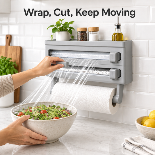 Wall-Mounted Wrap & Foil Dispenser - premium hero