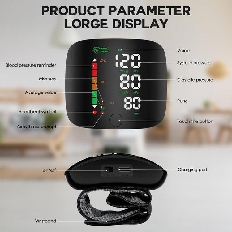 Elite™ Smart Wrist Blood Pressure Monitor