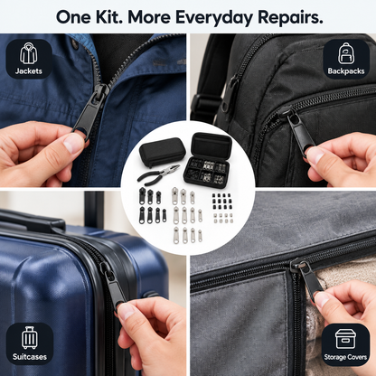No-Sew Zipper Repair Kit - use cases